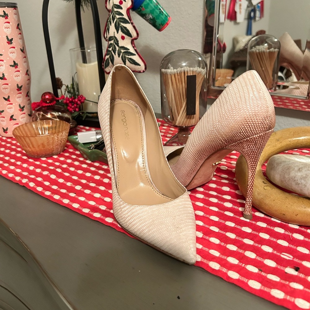 Sergio Rossi Ombré Leather pumps
